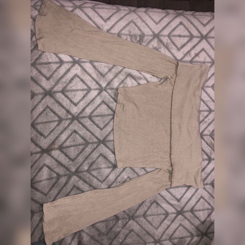 Ootdfash nude crop top